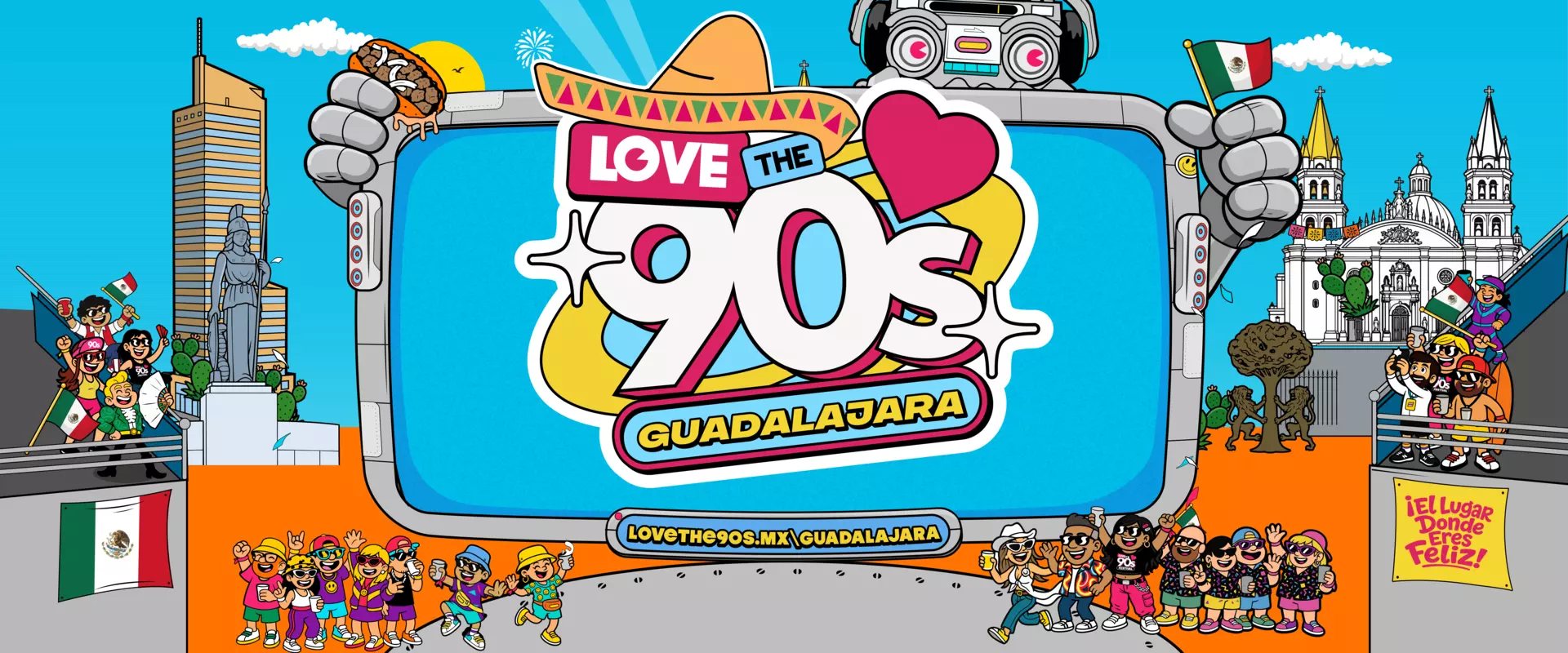 Love The 90s Mexico - Conciertos en Guadalajara