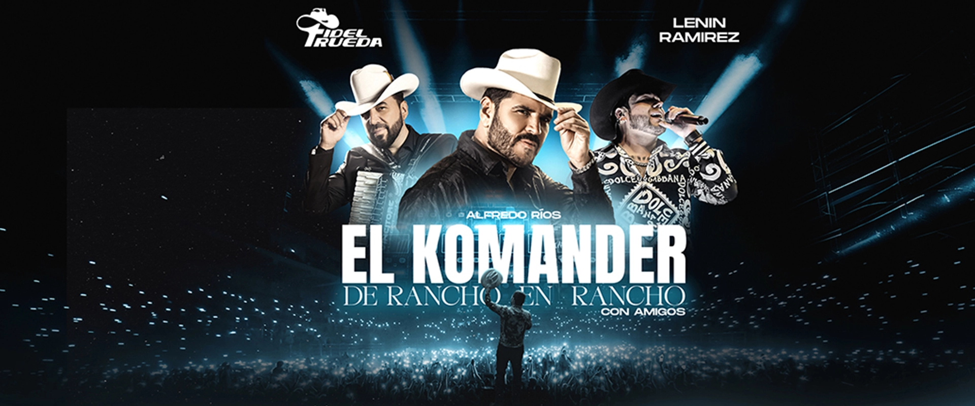 El Komander de Rancho en Rancho con Amigos - Conciertos en Guadalajara