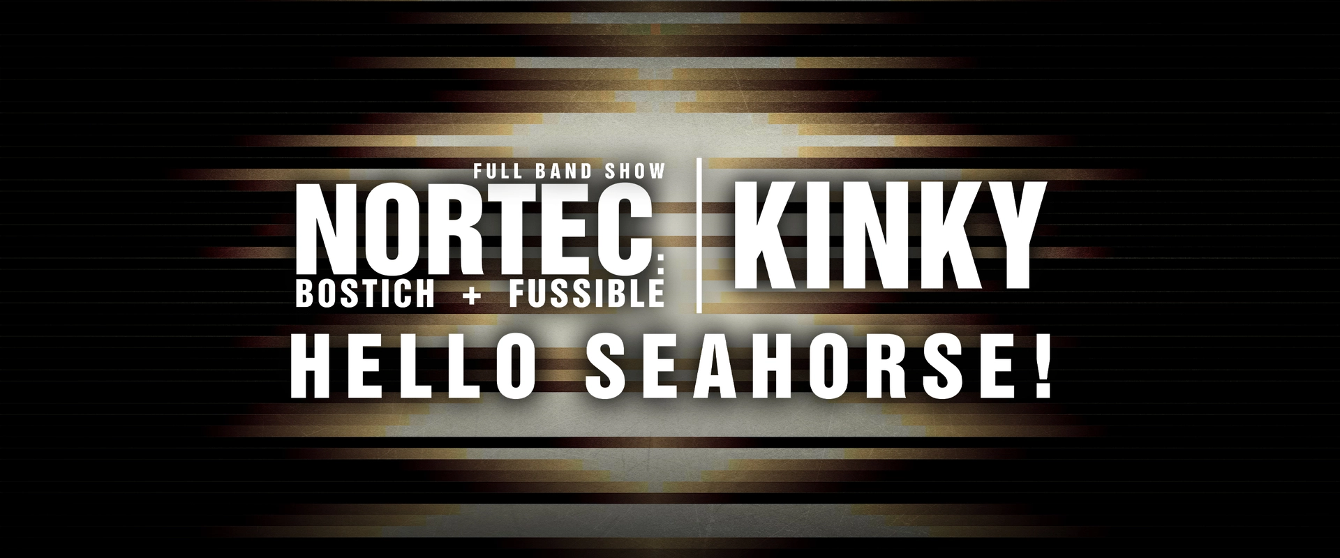 Nortec Bostich+ Fussible, Kinky, Hello Seahorse - Conciertos en Ciudad de México