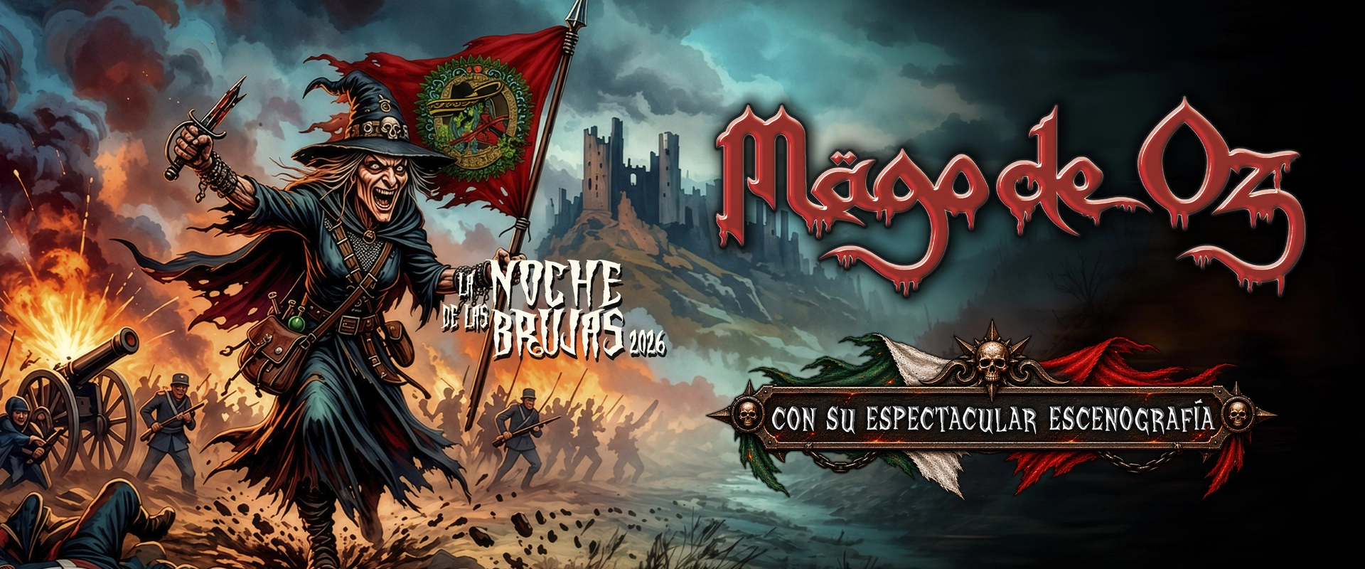 Mago de Oz - la Noche de las Brujas 2026