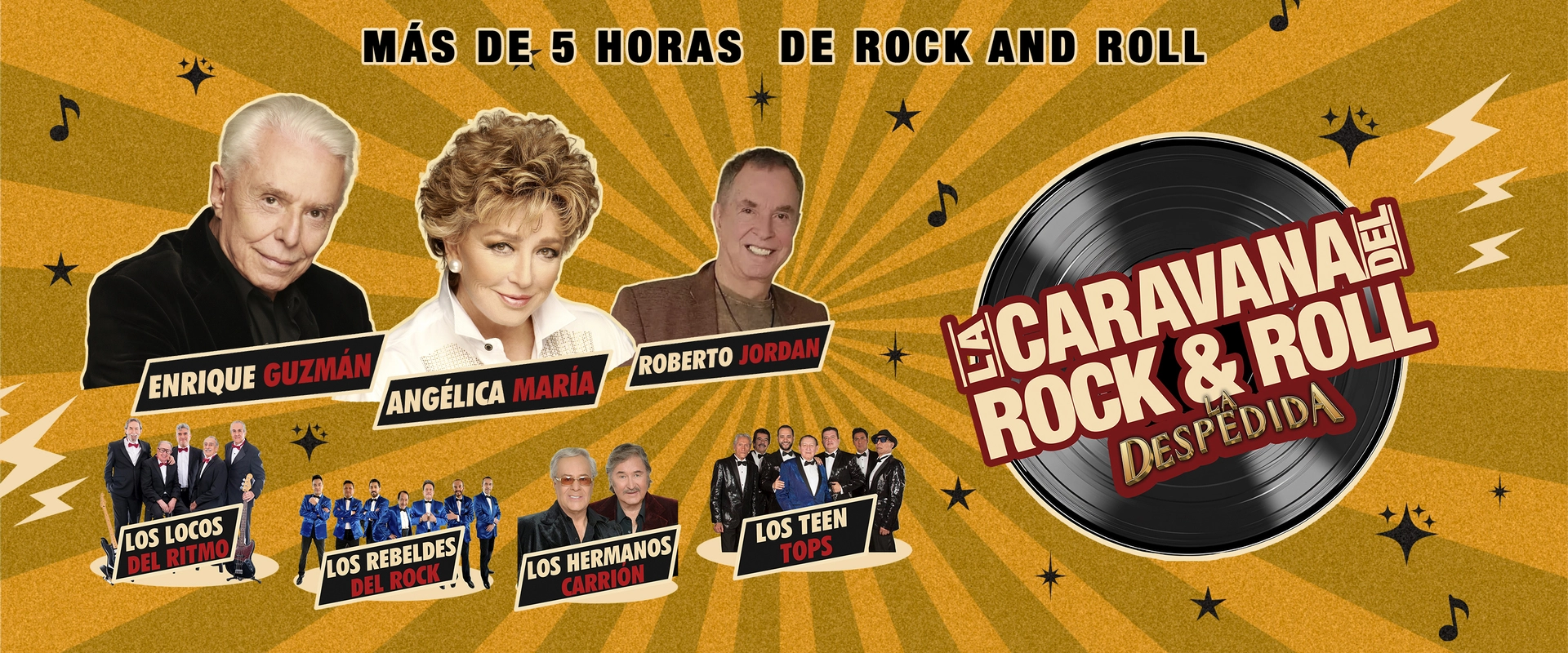 La Caravana del Rock & Roll - Conciertos en Guadalajara